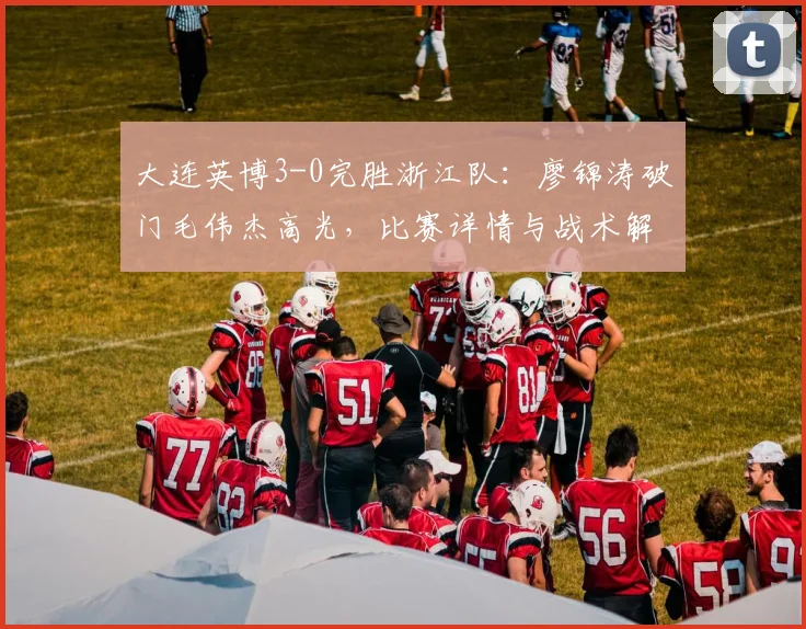 大连英博3-0完胜浙江队:廖锦涛破门毛伟杰高光,比赛详情与战术解析